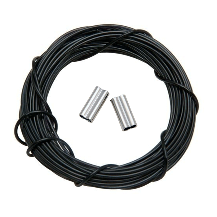 Monoline 1.4mm, 6 meters and 2 double sleeves
