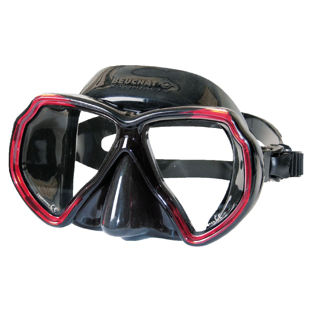 Mask Beuchat X-Contact, red