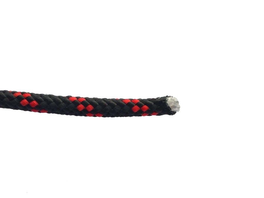 Cord black & red, 1 meter