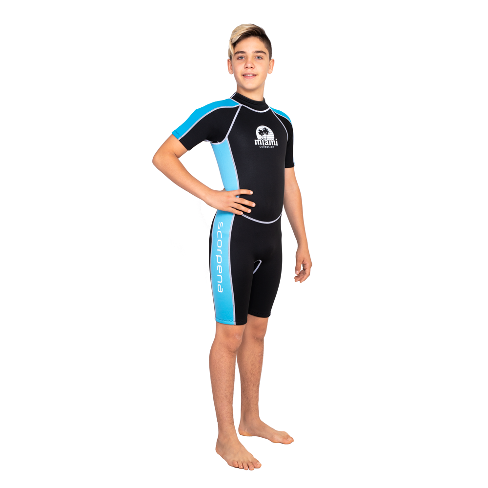 Wetsuit Scorpena Miami-2 Shorty, 2.5 mm, turquoise