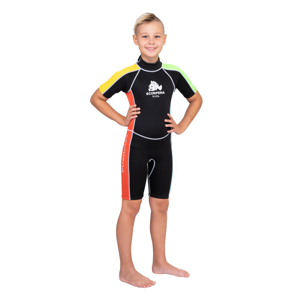 Wetsuit Scorpena Kids Shorty, 2.5 mm 