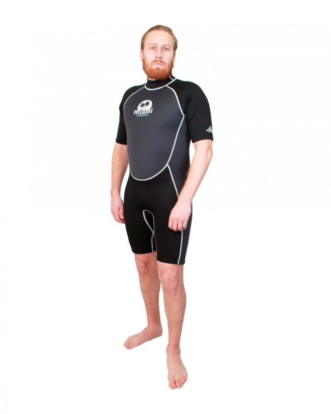 Wetsuit Scorpena Miami-2 Shorty, 2.5 mm, grey