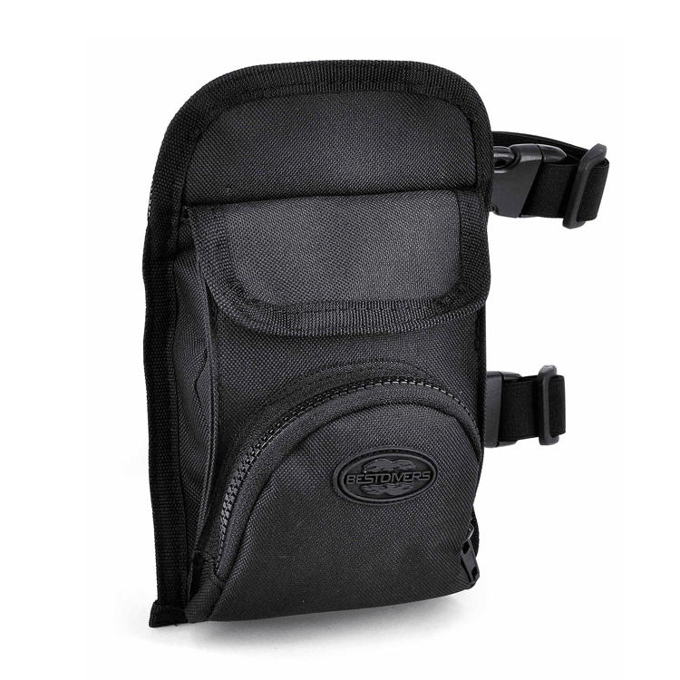 Pocket with belts for leg