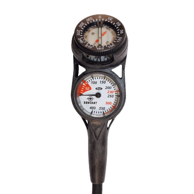 Console Beuchat - compass and pressure gauge