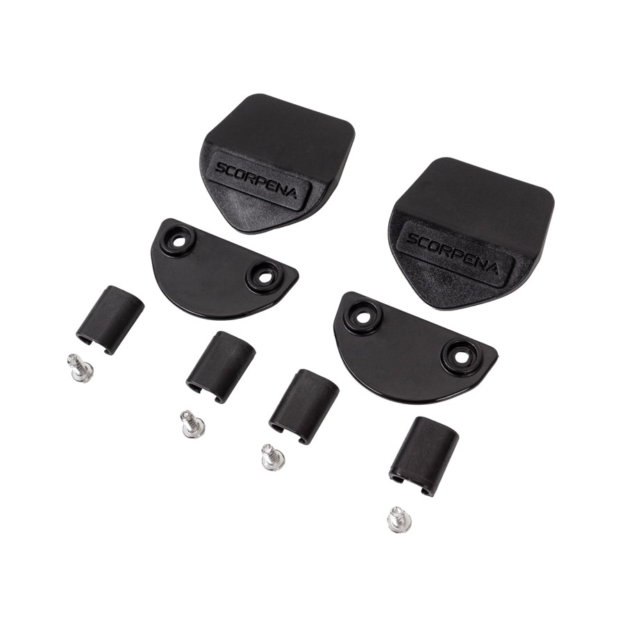 Assembling set for fins F1, black
