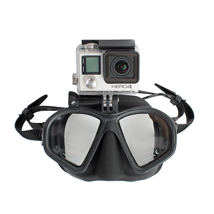 Mask Scorpena M, with adapter for camera