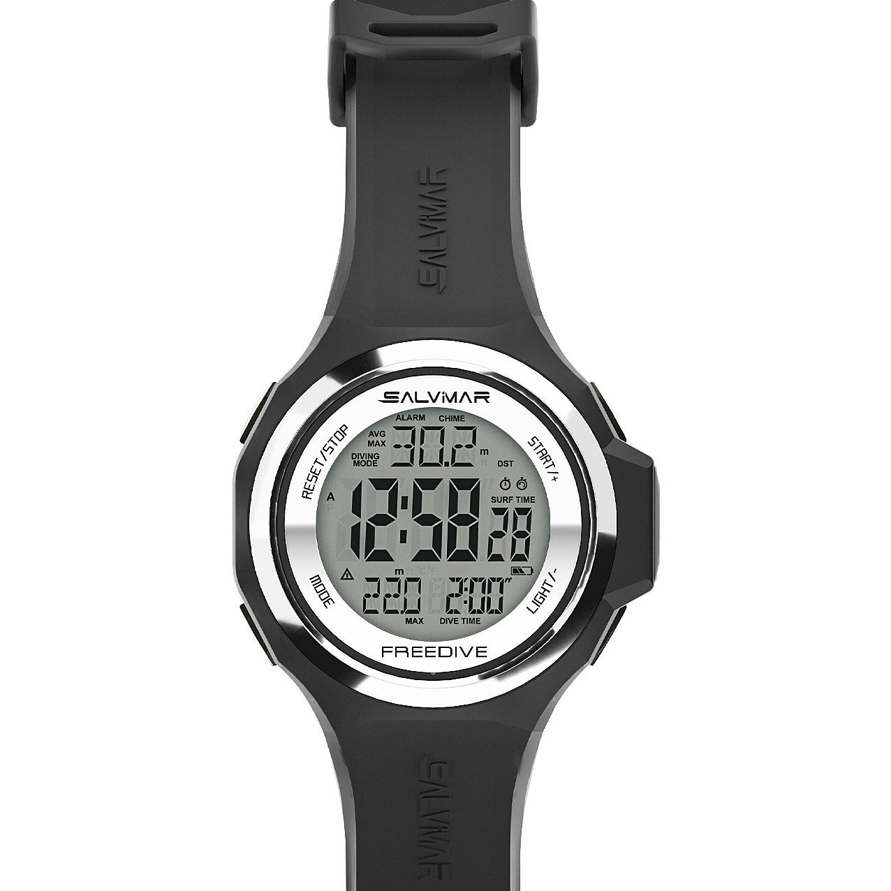 Salvimar Freedive freedaiving watch, black