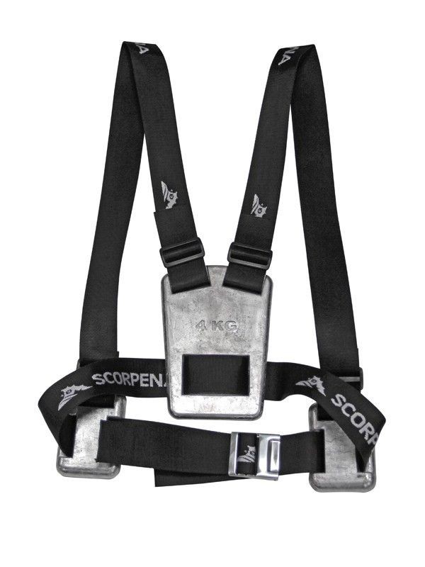 Weight harness 8 kg on nylon belts