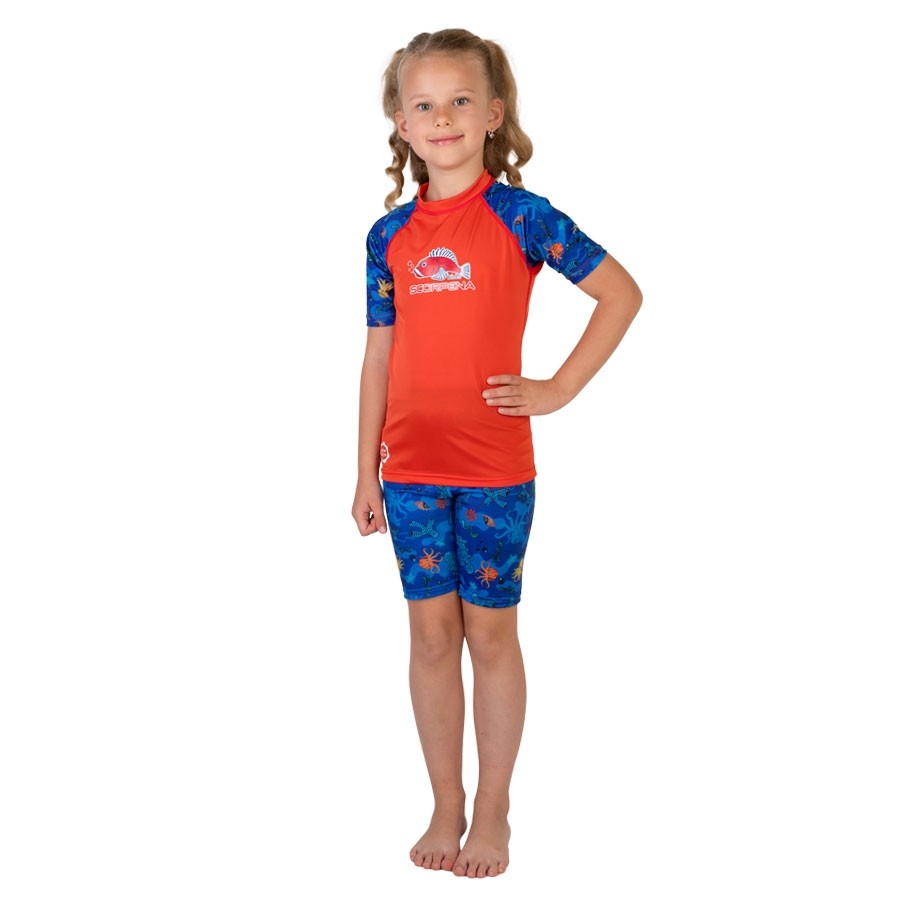 Kid’s beach set Scorpena, red