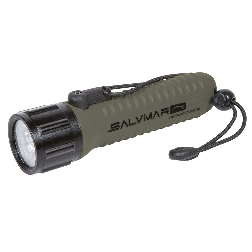 Flashlight Salvimar Lecoled Green 340 lumen