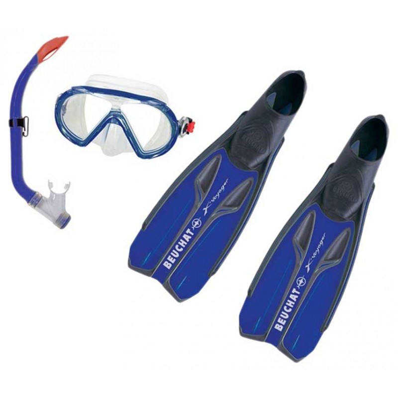Beuchat Set X-Voyager 46-47 (fins, mask, snorkel)