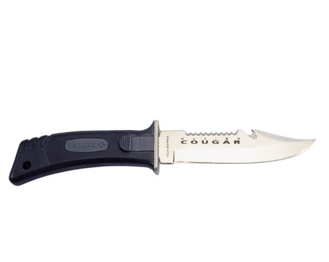Knife Beuchat Black Maximo Cougar