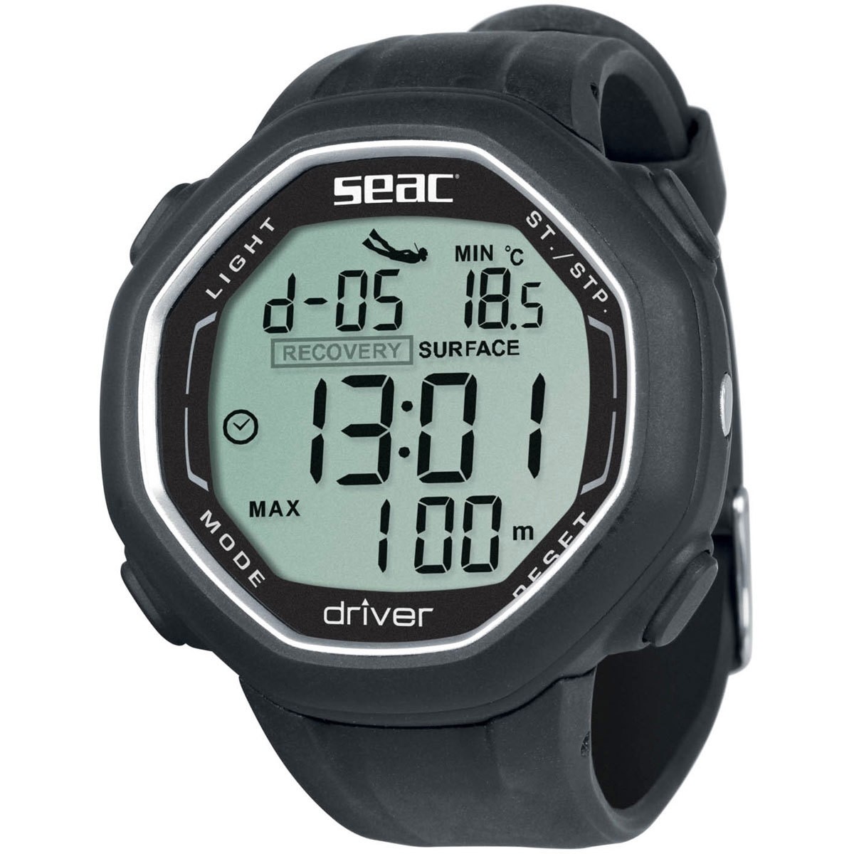 Dive computer Seac Sub Driver for diving, spearfishing and freediving
