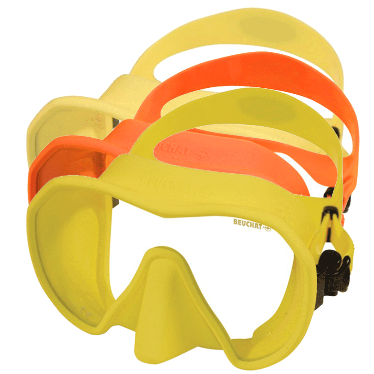 Masks Beuchat MaxLux S, yellow