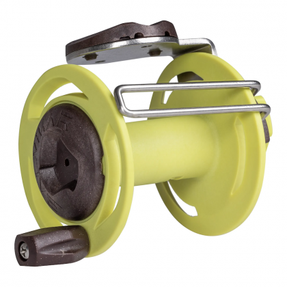 Reel for rubber and pneumatic guns Salvimar, vertical, lime