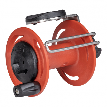 Reel for rubber and pneumatic guns Salvimar, vertical, red