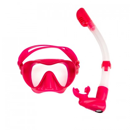 Snorkeling set Scorpena, pink