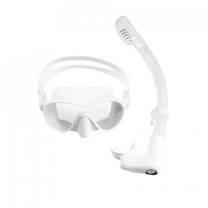 Snorkeling set Scorpena white