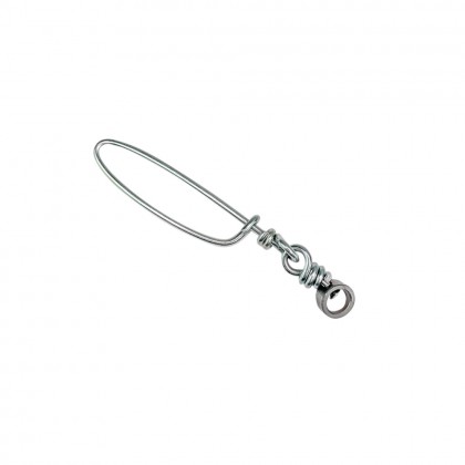 Carabiner pin with swivel