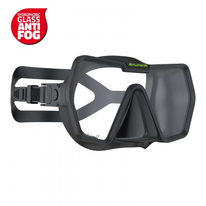 Mask Salvimar Drake, black, with anti-fog coating