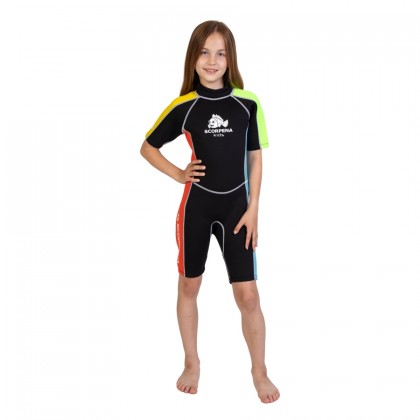 Wetsuit Scorpena Kids Shorty, 2.5 mm 