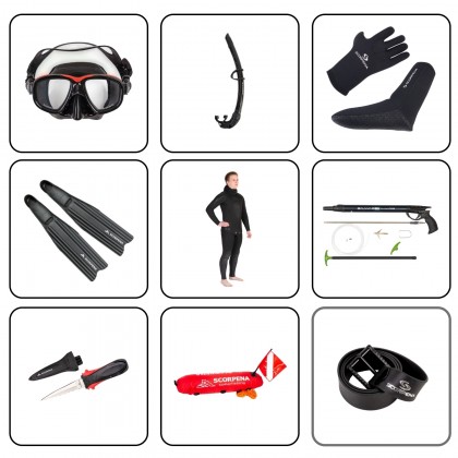 Starter kit for spearfishing 