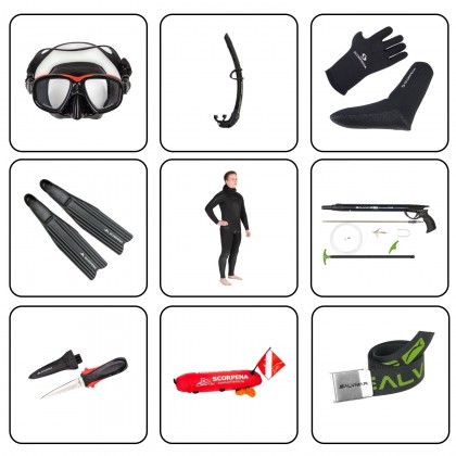 Starter kit for spearfishing 