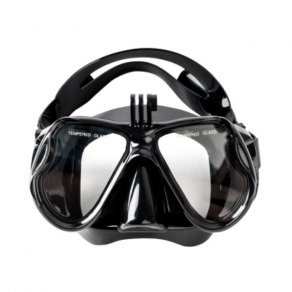 Mask Scorpena X2 with a mounting for underwater camera